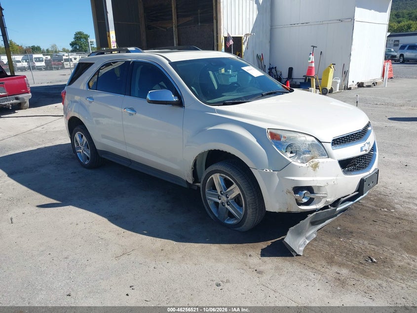 Vin: 1gnflhek0ez107733, lot: 46756590, chevrolet equinox ltz 20141