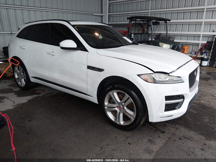 Vin: sadcl2gx4ka395546, lot: 46756594, jaguar f-pace 25t r-sport/30t r-sport 20191