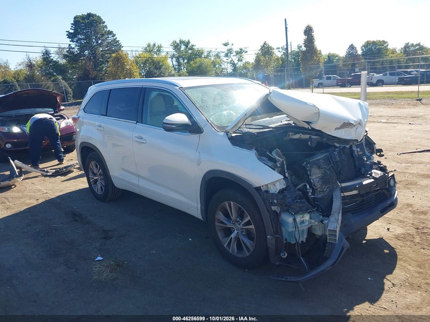 Vin: 5tdkkrfh5fs069325, lot: 46756668, toyota highlander xle v6 2015 img_1