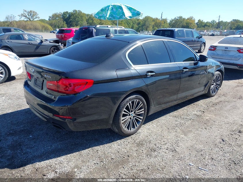 Vin: wbaje7c51jwc55664, lot: 46756708, bmw 540i xdrive 20184