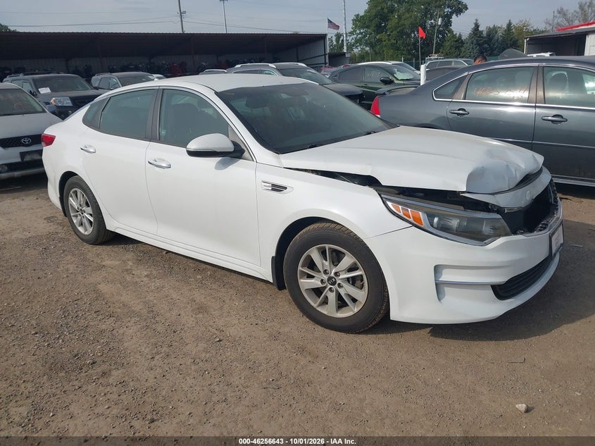 Vin: 5xxgt4l31jg229998, lot: 46756712, kia optima lx 2018 img_1