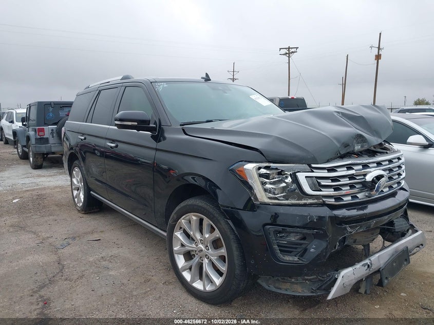 Vin: 1fmju2at0jea63998, lot: 46756741, ford expedition limited 20181