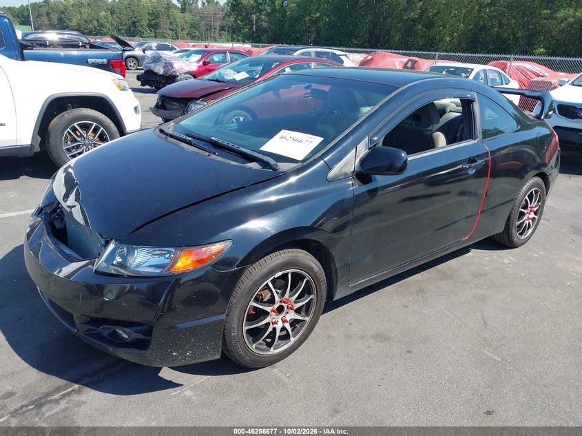 2010 Honda Civic Lx, Front End, IAAI, VIN 2HGFG1B64AH504806 — photo 2