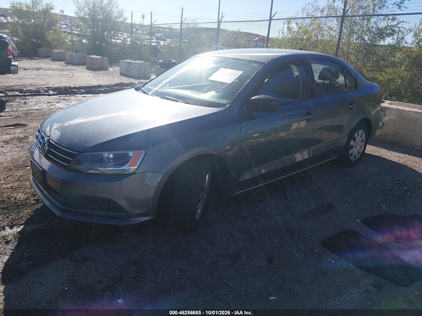 Vin: 3vw2k7aj8fm266016, lot: 46756754, volkswagen jetta 2.0l s 20152