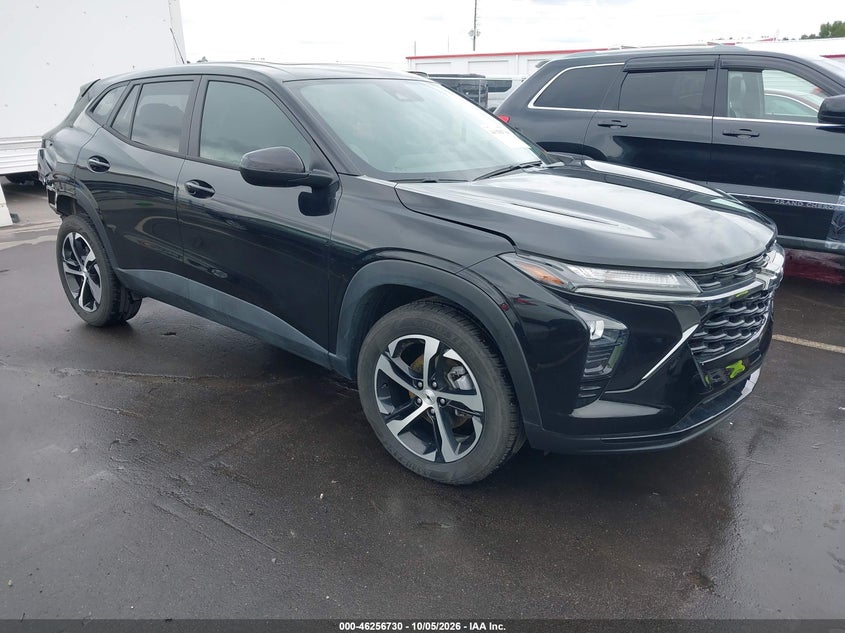 Vin: kl77lgep4sc258833, lot: 46756799, chevrolet trax fwd 1rs 20251