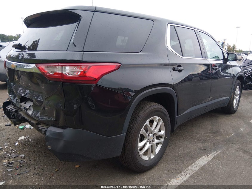 Vin: 1gnerfkwxmj187576, lot: 46756816, chevrolet traverse fwd ls 20214