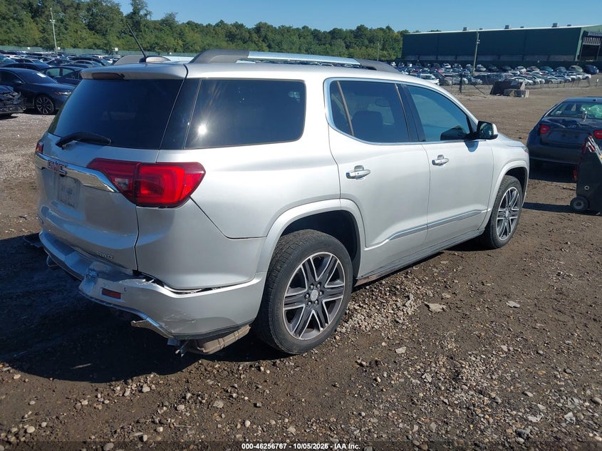 Vin: 1gkknxls4jz108882, lot: 46756836, gmc acadia denali 20184