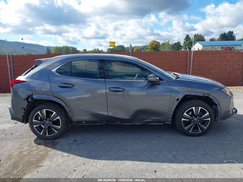 LEXUS UX 250H 2021 VIN JTHX9JBH3M2052325