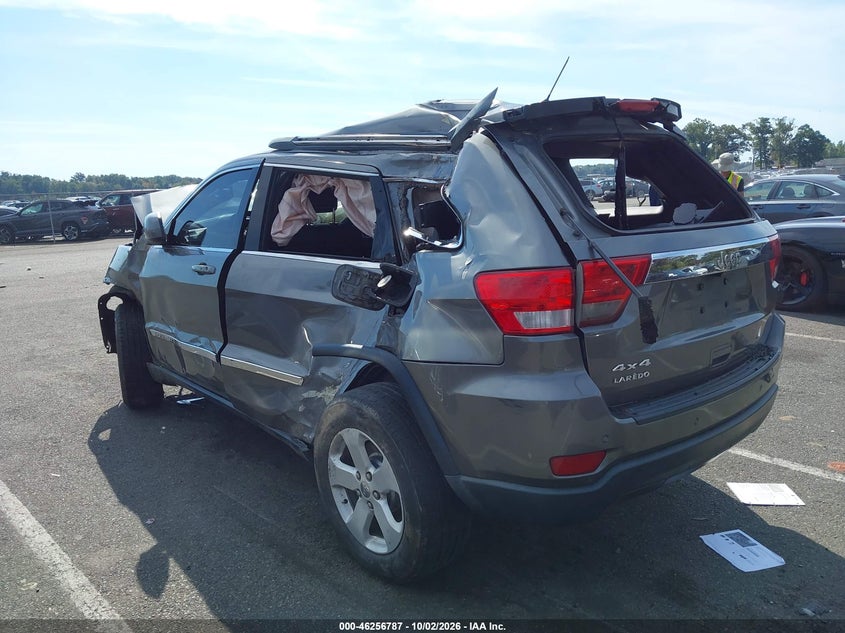 Vin: 1c4rjfag3cc221730, lot: 46756856, jeep grand cherokee laredo 20123