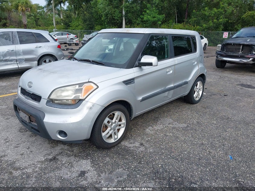 KIA SOUL 2010 VIN KNDJT2A29A7166677