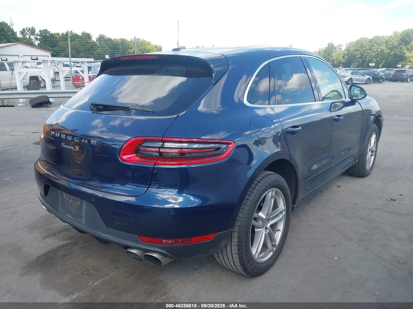 Vin: wp1ab2a53flb71030, lot: 46756887, porsche macan s 20154