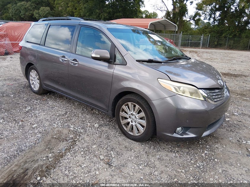 Vin: 5tdyk3dc0fs615043, lot: 46756903, toyota sienna limited premium 7 passenger 2015 img_1