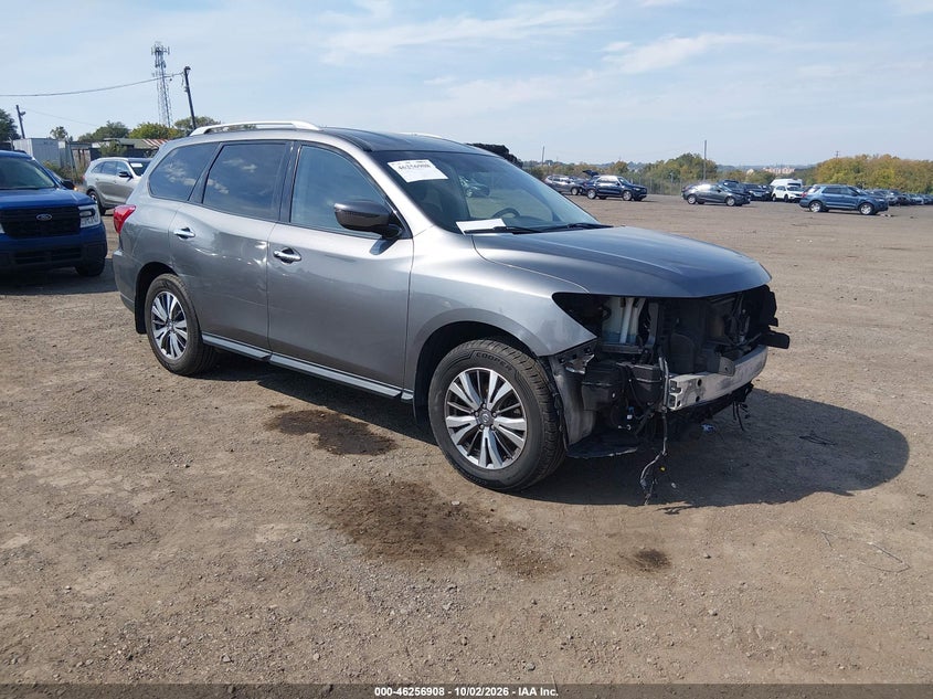 Vin: 5n1dr2mm2kc651546, lot: 46756977, nissan pathfinder s 2019 img_1