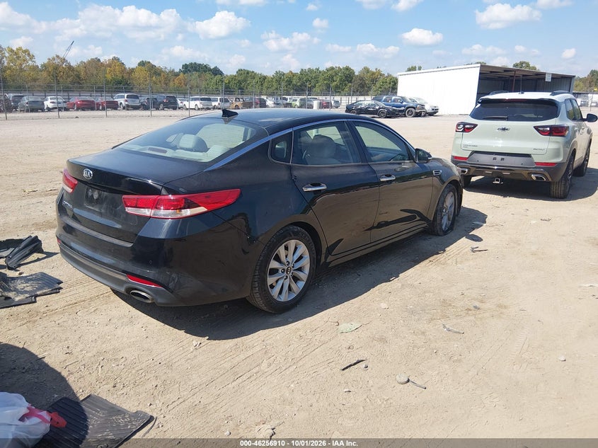 Vin: 5xxgt4l33jg268320, lot: 46756979, kia optima lx 20184