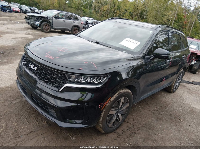 Vin: 5xyrh4lf9ng080682, lot: 46756982, kia sorento ex 20222