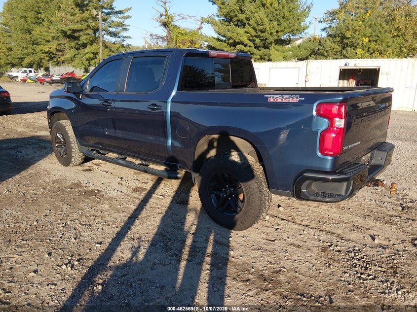 Vin: 3gcpyfed4kg189272, lot: 46756987, chevrolet silverado 1500 lt trail boss 20193