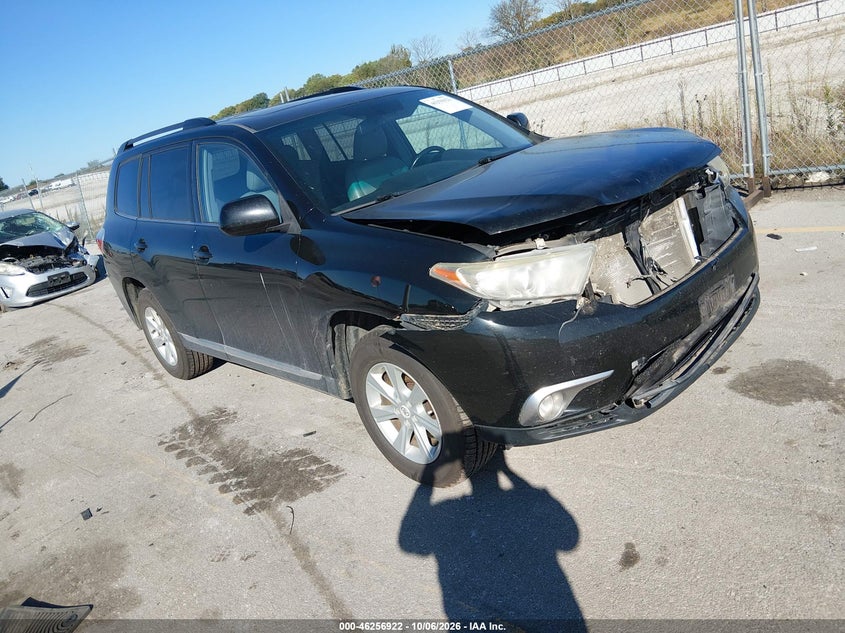 Vin: 5tdbk3ehxcs160049, lot: 46756991, toyota highlander se v6 2012 img_1