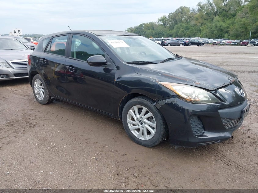 Vin: jm1bl1l7xd1764002, lot: 46757005, mazda mazda3 i touring 2013 img_1