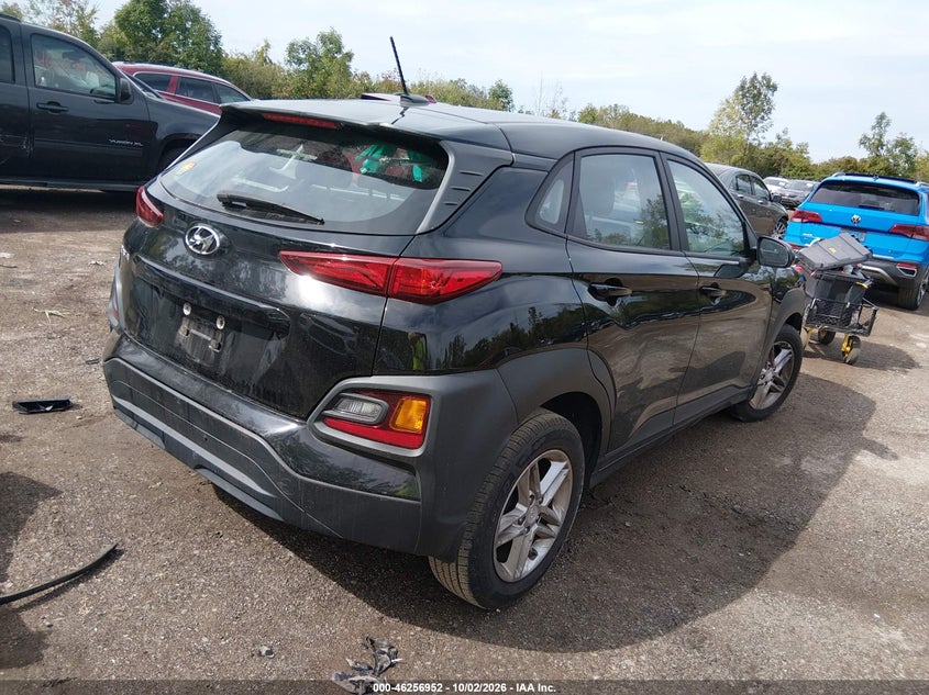 Vin: km8k12aa8lu583841, lot: 46757021, hyundai kona se 20204
