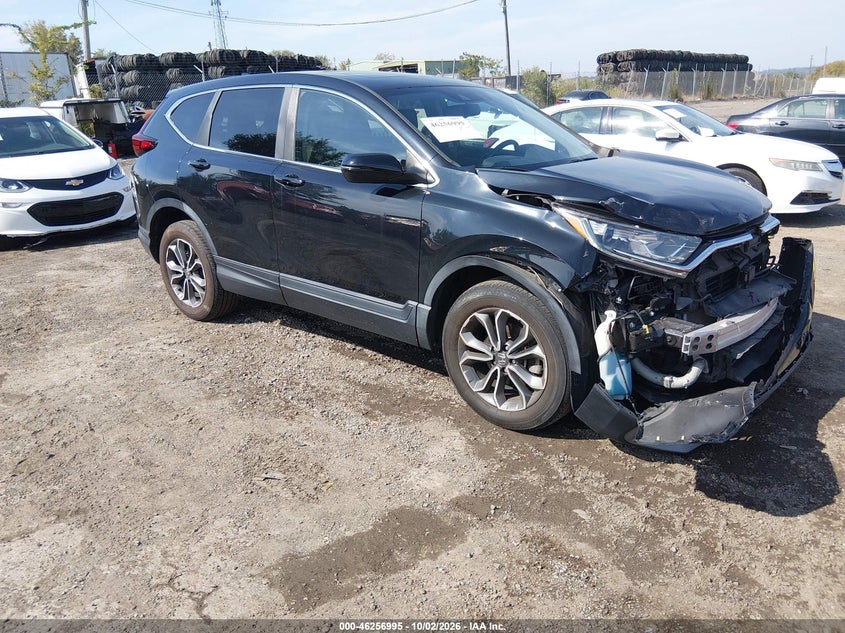 Vin: 5j6rw2h8xll005456, lot: 46757064, honda cr-v awd ex-l 20201