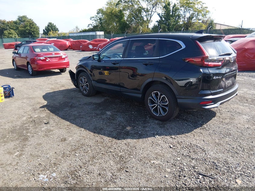 Vin: 5j6rw2h8xll005456, lot: 46757064, honda cr-v awd ex-l 20203