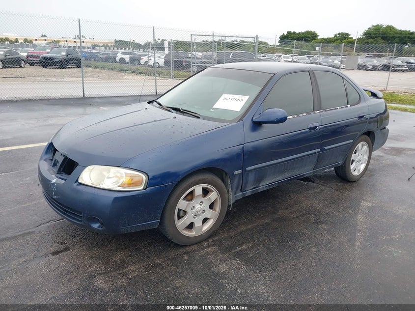 NISSAN SENTRA 2005 VIN 3N1CB51D55L596256