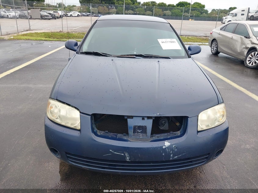 NISSAN SENTRA 2005 VIN 3N1CB51D55L596256