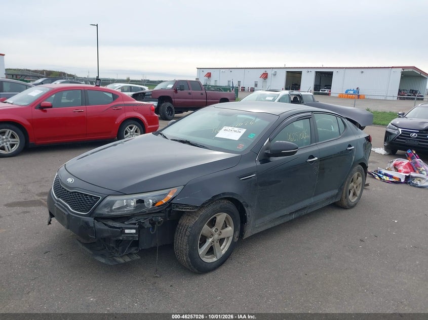 Vin: 5xxgm4a72fg481267, lot: 46757095, kia optima lx 20152
