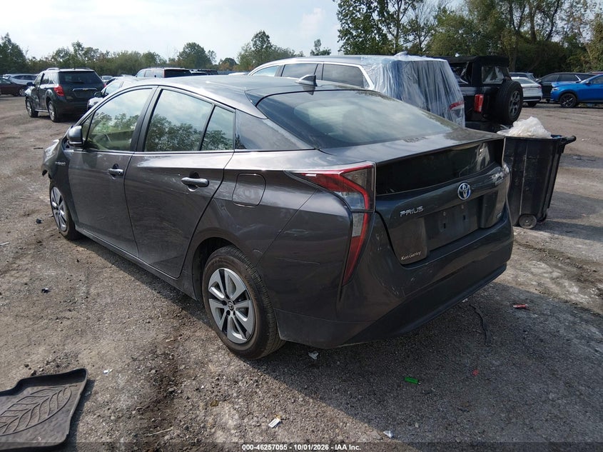 Vin: jtdkarfu4h3544063, lot: 46757124, toyota prius two eco 20173