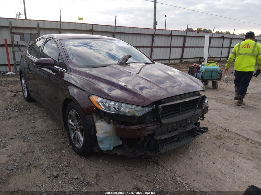 Vin: 3fa6p0hd9jr252639, lot: 46757137, ford fusion se 20181