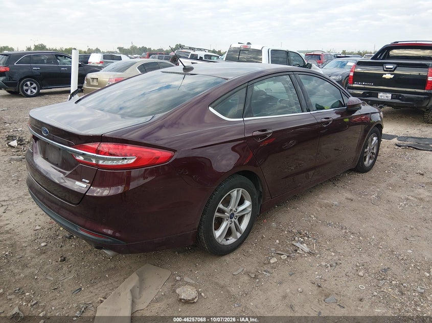Vin: 3fa6p0hd9jr252639, lot: 46757137, ford fusion se 20184