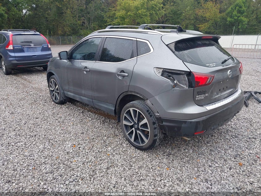 Vin: jn1bj1cp6hw026683, lot: 46757150, nissan rogue sport sl 20173