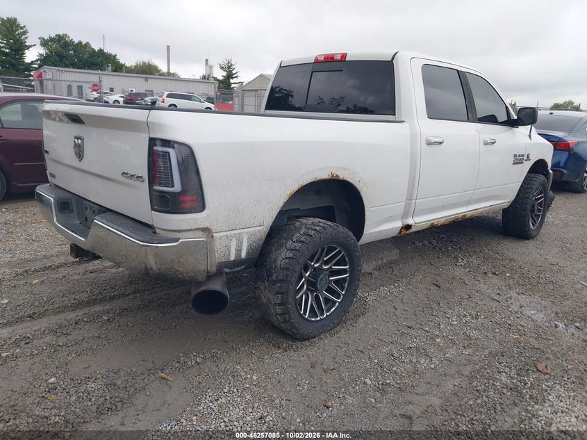 Vin: 3c6ur5dl3dg534188, lot: 46757154, ram 2500 slt 20134