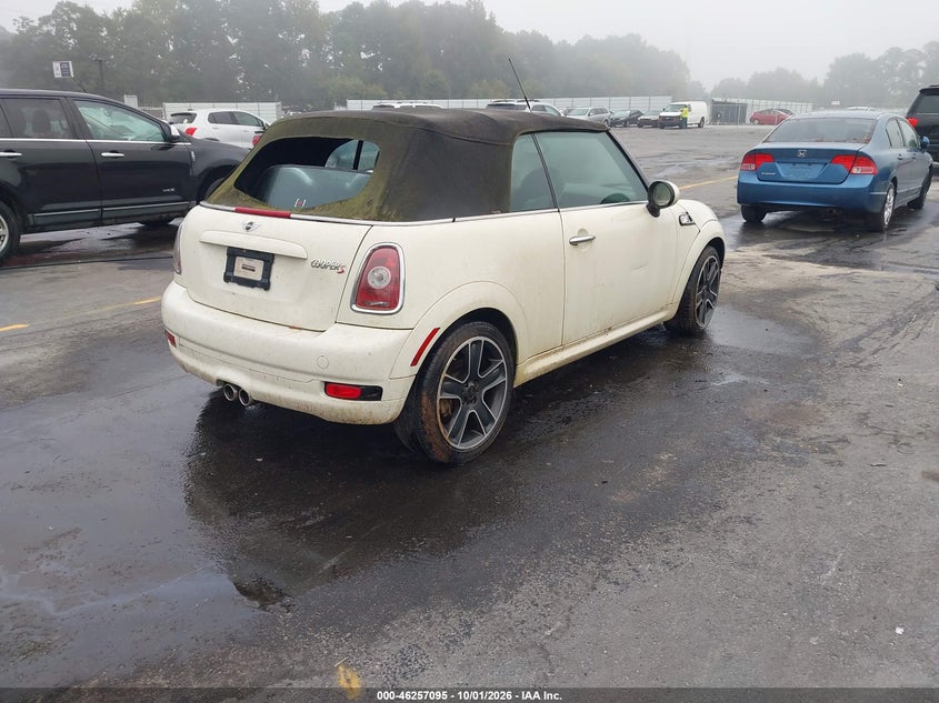 Vin: wmwms3c5xatz85280, lot: 46757164, mini cooper s 20104