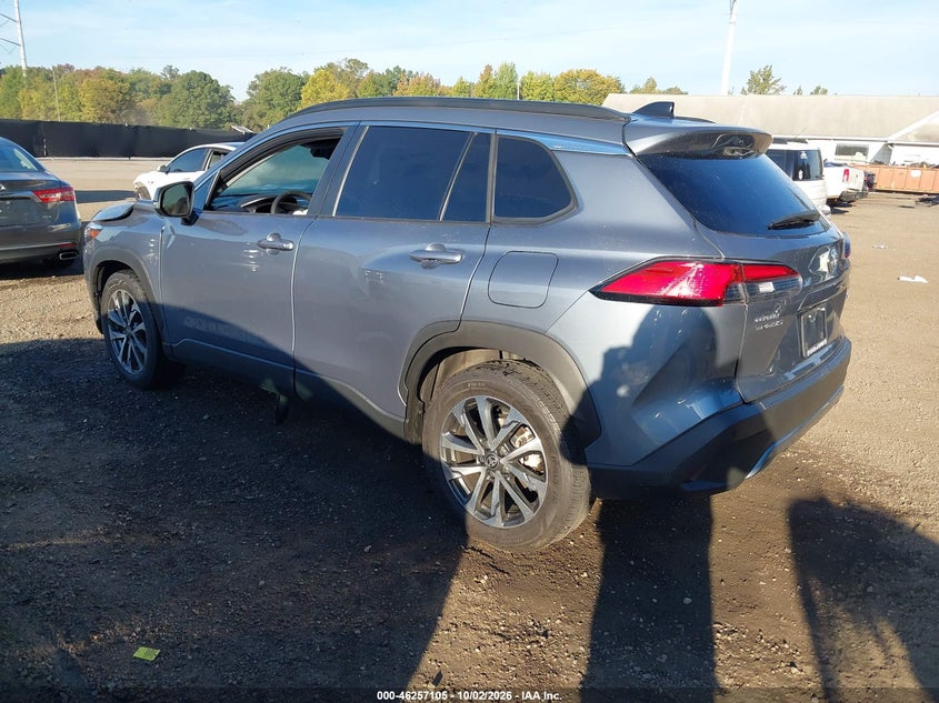 Vin: 7mudaabgxsv126502, lot: 46757174, toyota corolla cross xle 20253