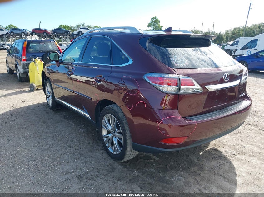 LEXUS RX 350 2014 VIN 2T2ZK1BA2EC148382