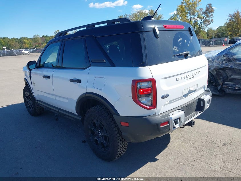 Vin: 3fmcr9cn8srf70812, lot: 46757227, ford bronco sport outer banks 20253