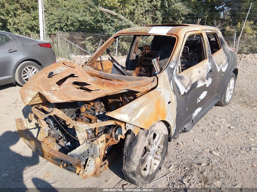 Vin: jn8af5mv3ct107749, lot: 46757238, nissan juke sl 20122