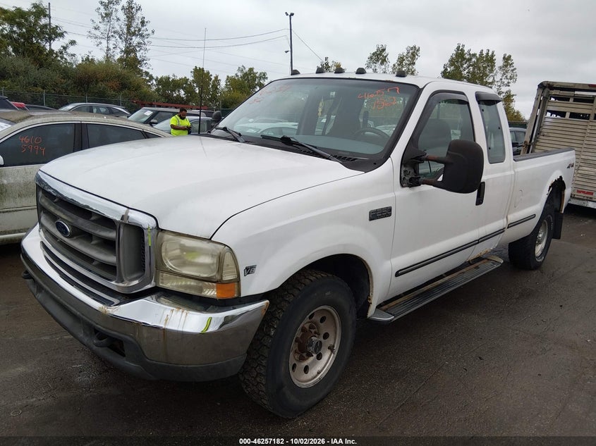 1999 Ford F-250 Lariat/Xl/Xlt, Правый бок, IAAI, VIN 1FTNX21L4XEA81166 — фото 2