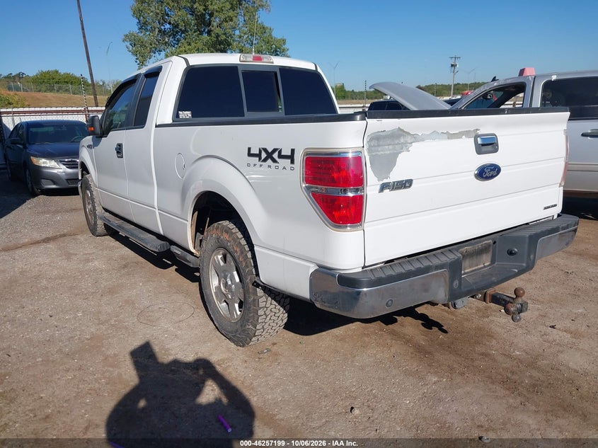 Vin: 1ftfx1ef2bkd03782, lot: 46757268, ford f-150 xlt 20113
