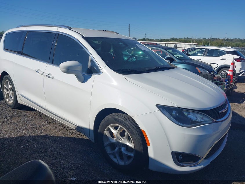 Vin: 2c4rc1bg5jr234706, lot: 46757273, chrysler pacifica touring l 20181