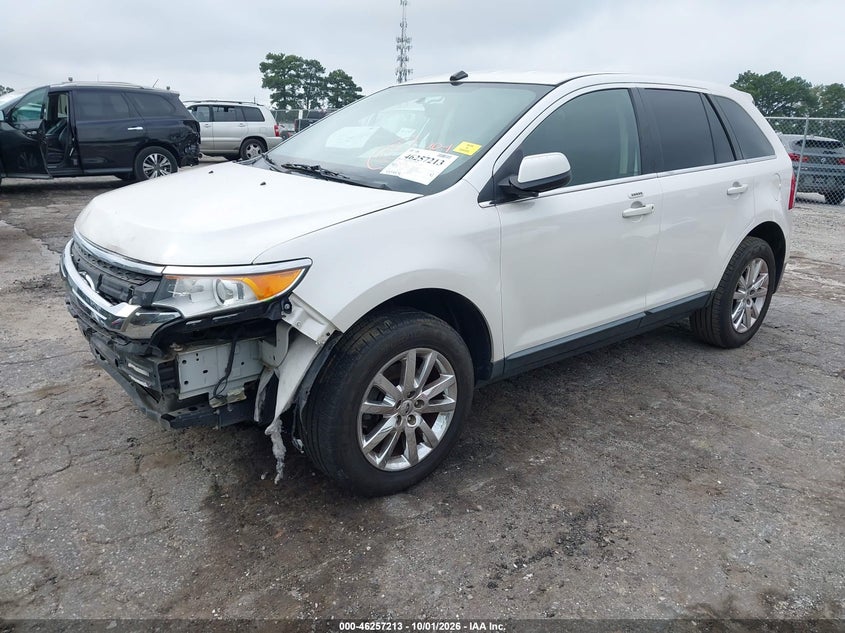 Vin: 2fmdk3kc3cba44593, lot: 46757282, ford edge limited 20122