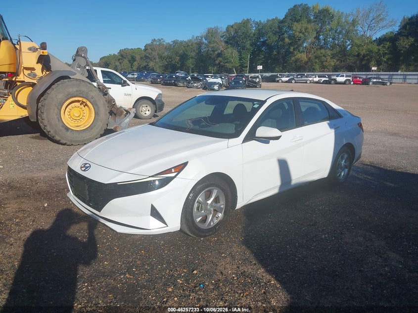 2021 Hyundai Elantra Se, Normal Wear & Tear, IAAI, VIN 5NPLL4AG6MH047565 — photo 2