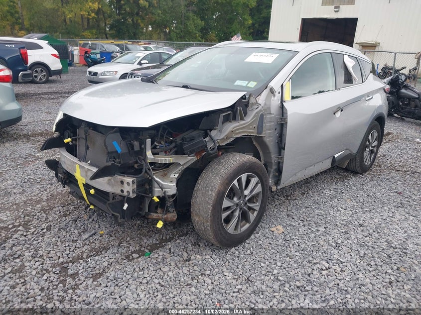 Vin: 5n1az2mh4fn287193, lot: 46757303, nissan murano sl 20152