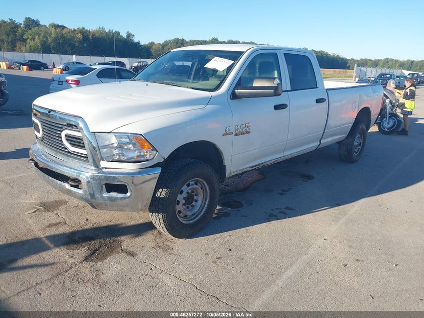 Vin: 3c6ur5hl3dg516915, lot: 46757341, ram 2500 tradesman 20132