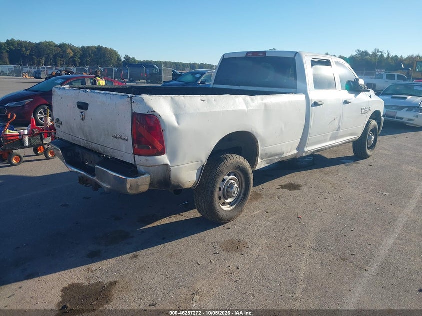 Vin: 3c6ur5hl3dg516915, lot: 46757341, ram 2500 tradesman 20134