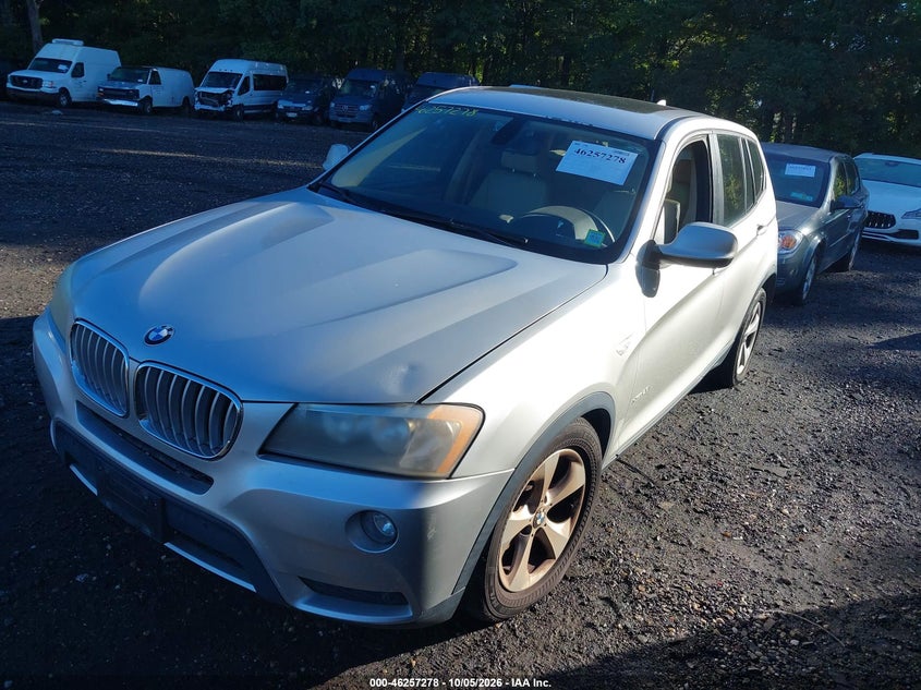 Vin: 5uxwx5c5xbl701493, lot: 46757347, bmw x3 xdrive28i 20112