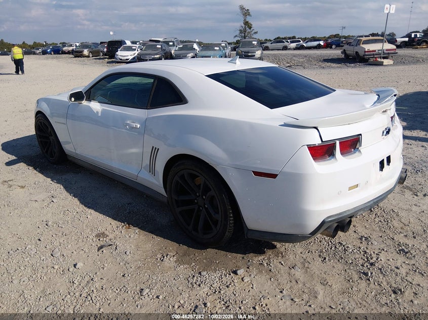 Vin: 2g1fz1ep3d9804518, lot: 46757351, chevrolet camaro zl1 20133
