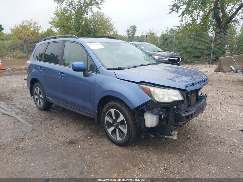 Vin: jf2sjaec6jh615946, lot: 46757395, subaru forester 2.5i premium 2018 img_1