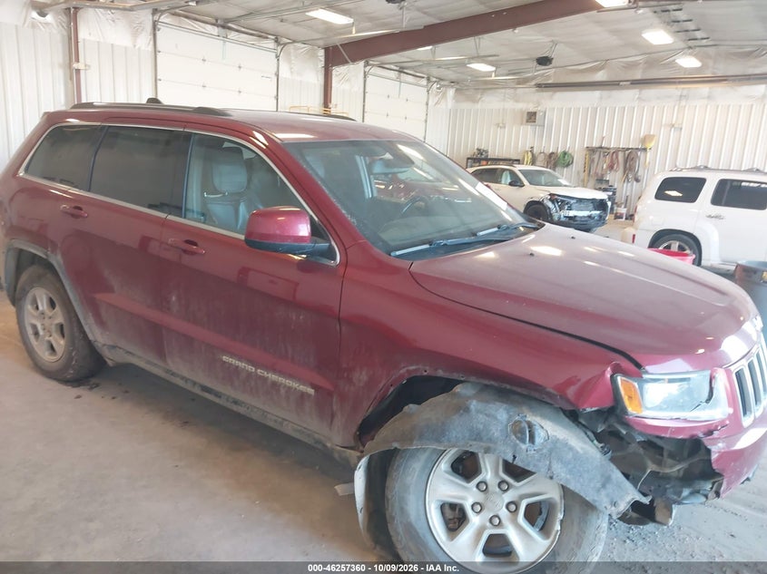 Vin: 1c4rjfag2ec308148, lot: 46757429, jeep grand cherokee laredo 20141